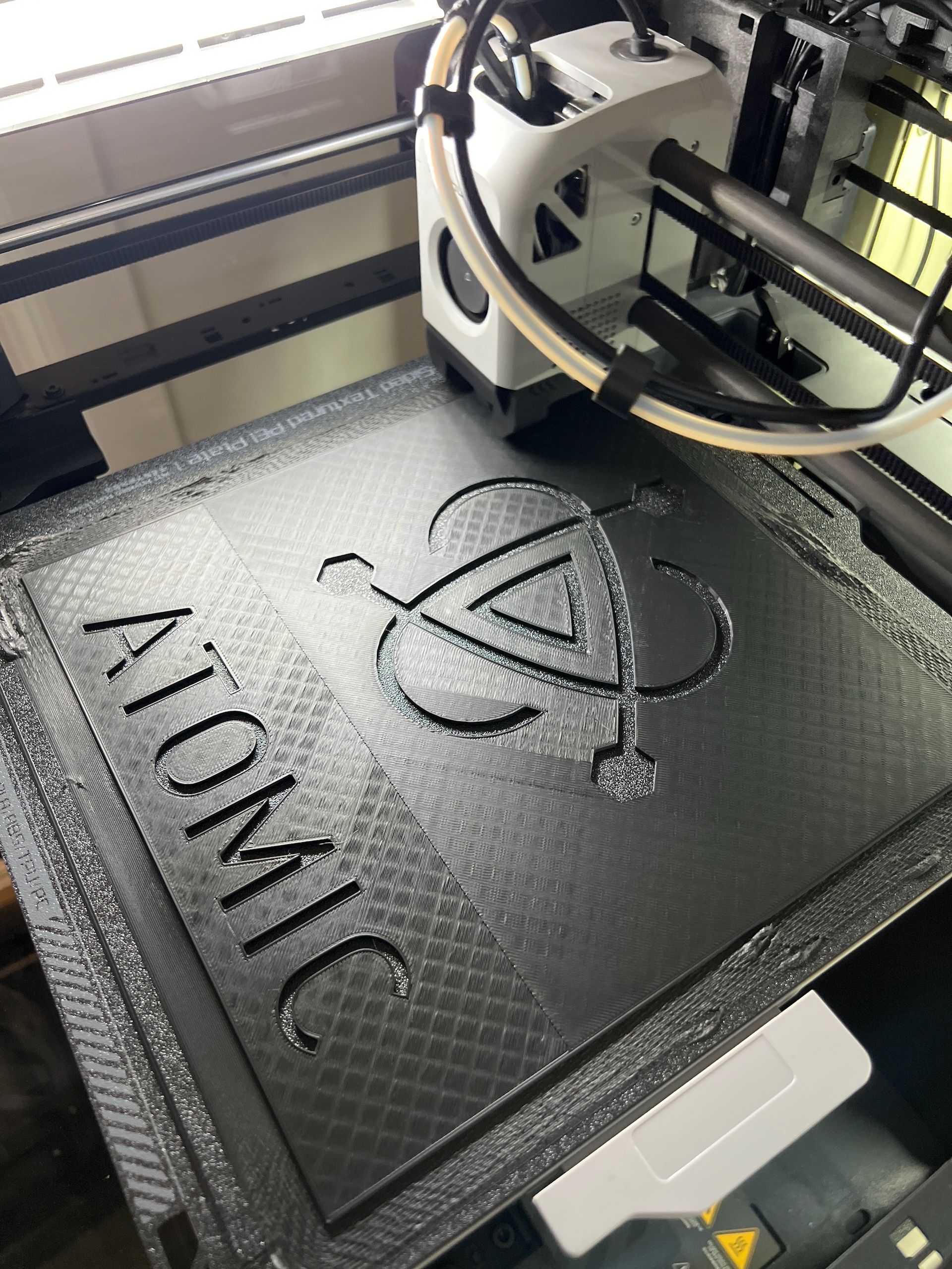 Printing the 3D stencil